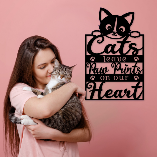 Cats Leave Paw Prints