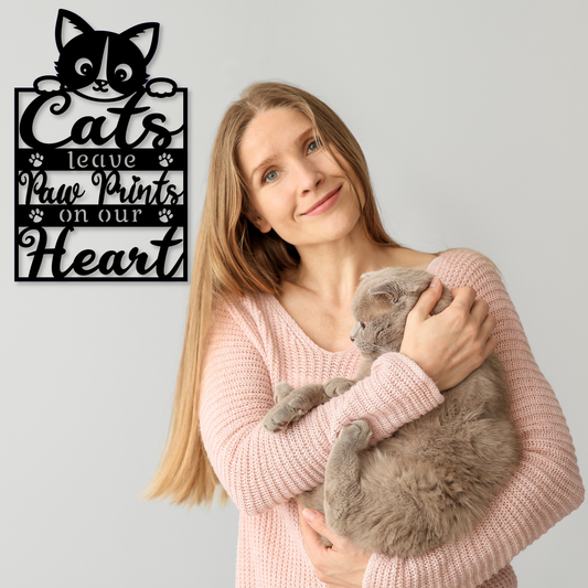 Cats Leave Paw Prints