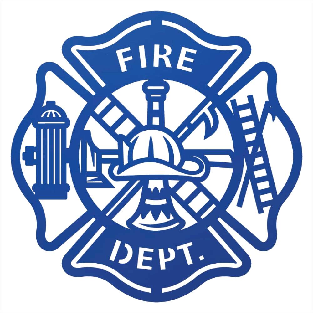 Firefighter Metal Wall Art Sign