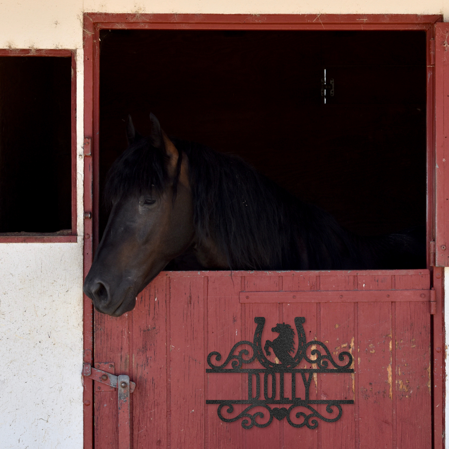 Custom Horse Stall Name Sign