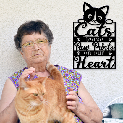 Cats Leave Paw Prints