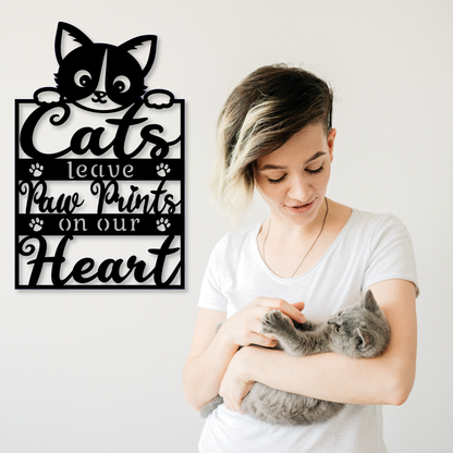 Cats Leave Paw Prints