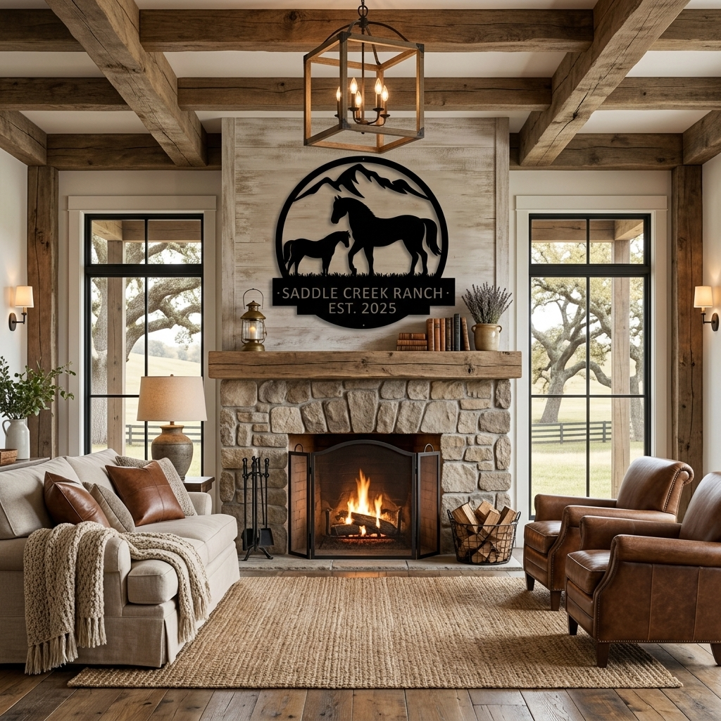 Custom Farm & Horse Sign