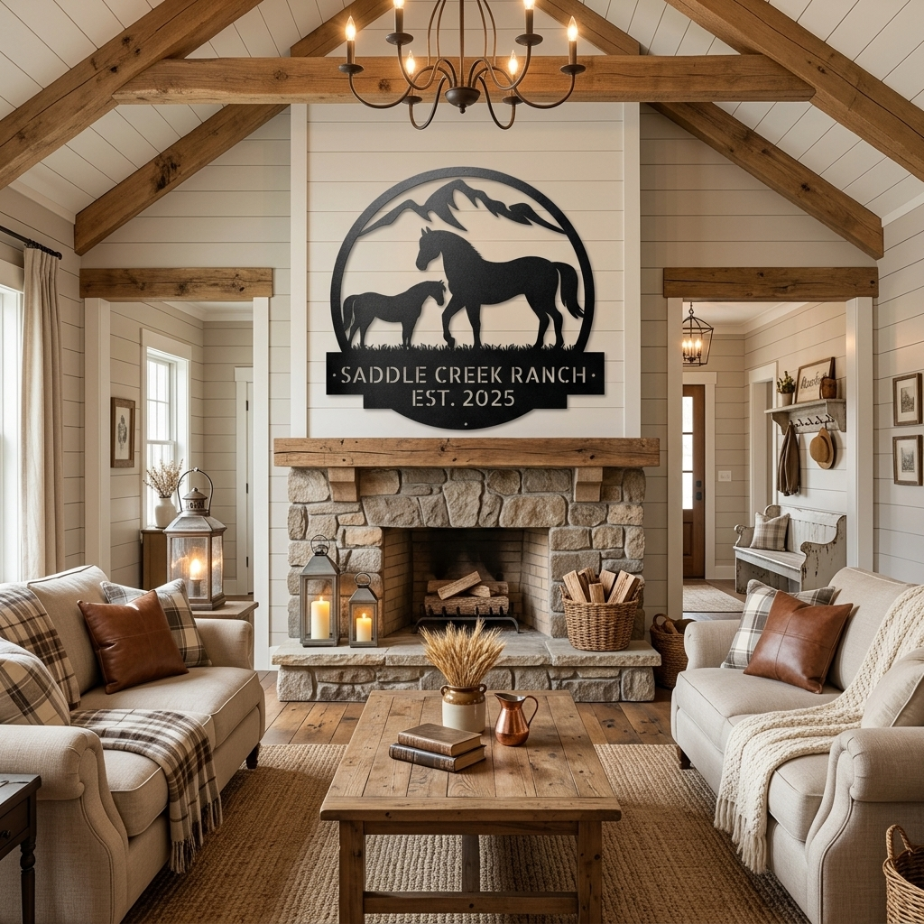 Custom Farm & Horse Sign