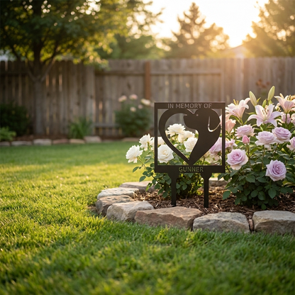 Dog Memorial Sign