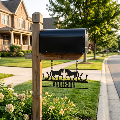 Horse Ranch Entrance Sign