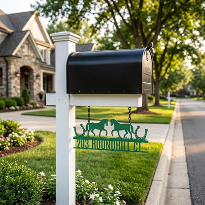 Horse Ranch Entrance Sign